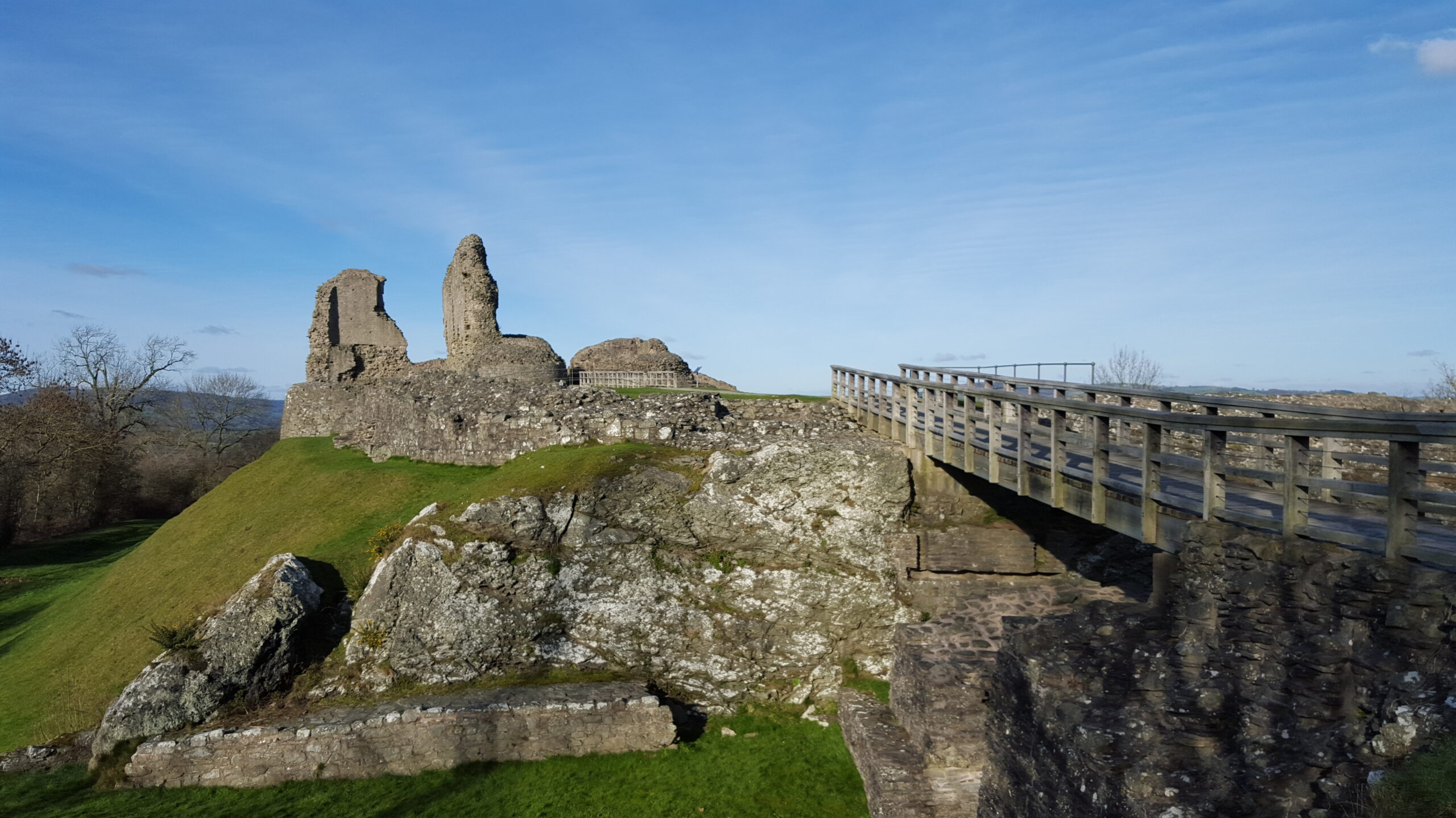Montgomery Castle – History and Views Right on Your Doorstep